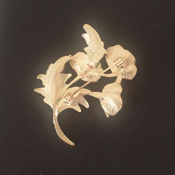 🍏50% OFF/3+...Red Poppy Flower Brooch - Picture 5 of 6